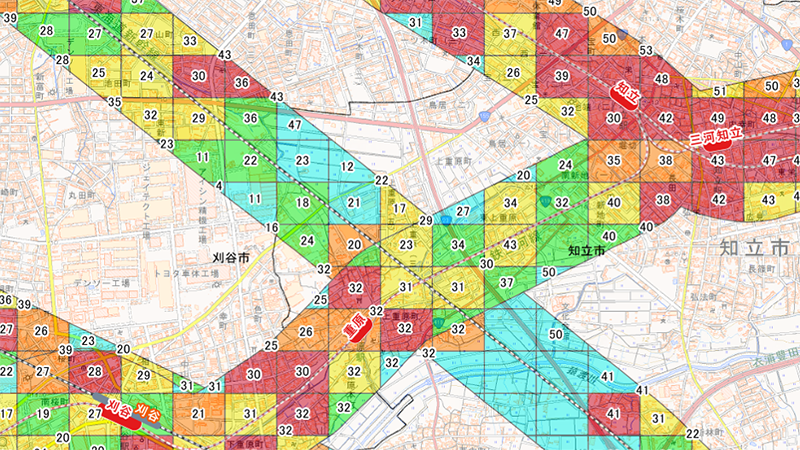 【地図・GIS】ヒストリカルハザードマップ