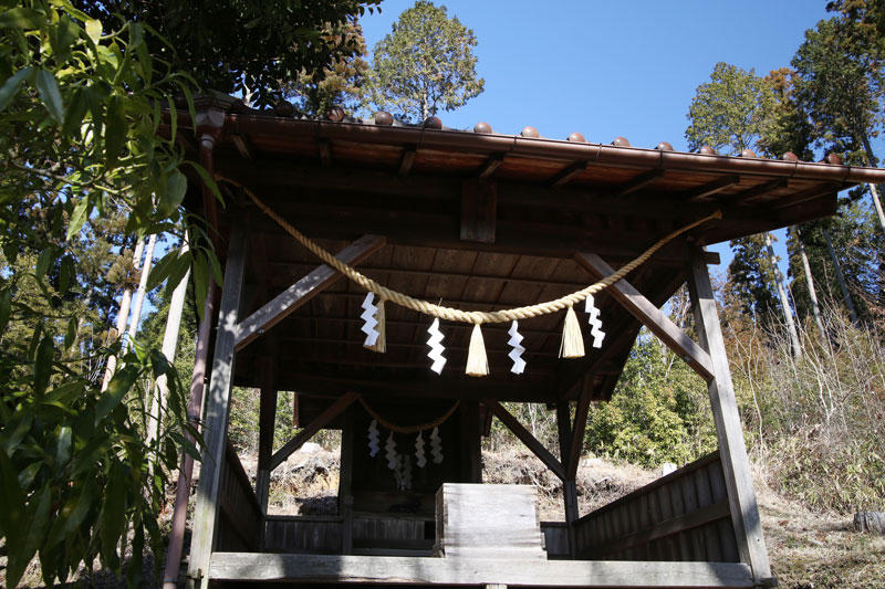 明知城跡 天神神社