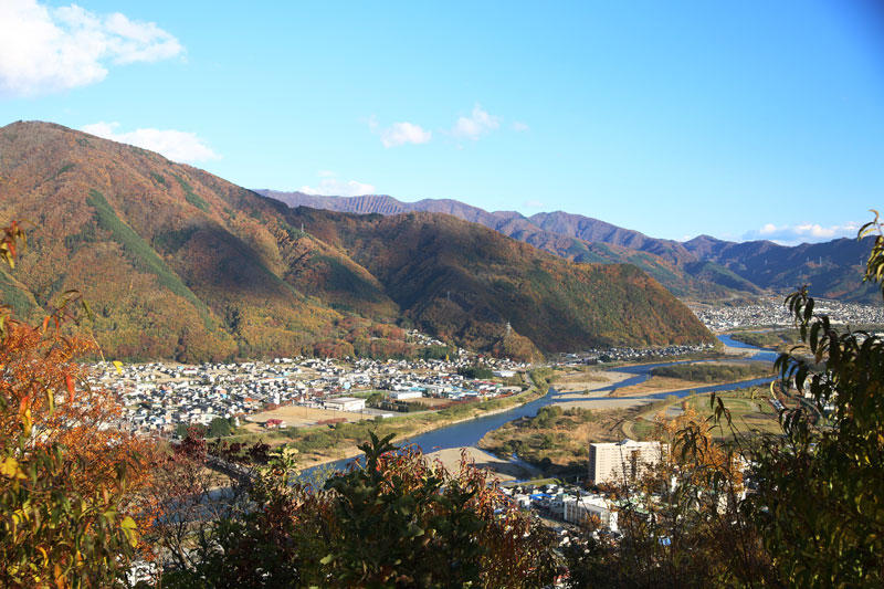 善光寺大本願別院からの眺め